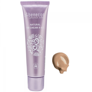 BB Cream BEIGE 8 en 1 BIO piel media o bronceada 30ml, Benecos
