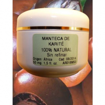 Manteca de Karité BIO pura 225ml, sin refinar, sin perfume